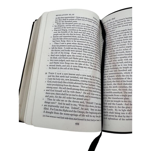 1961 New English Bible New Testament Oxford & Cambridge Leather Pocket Size - Picture 7 of 10